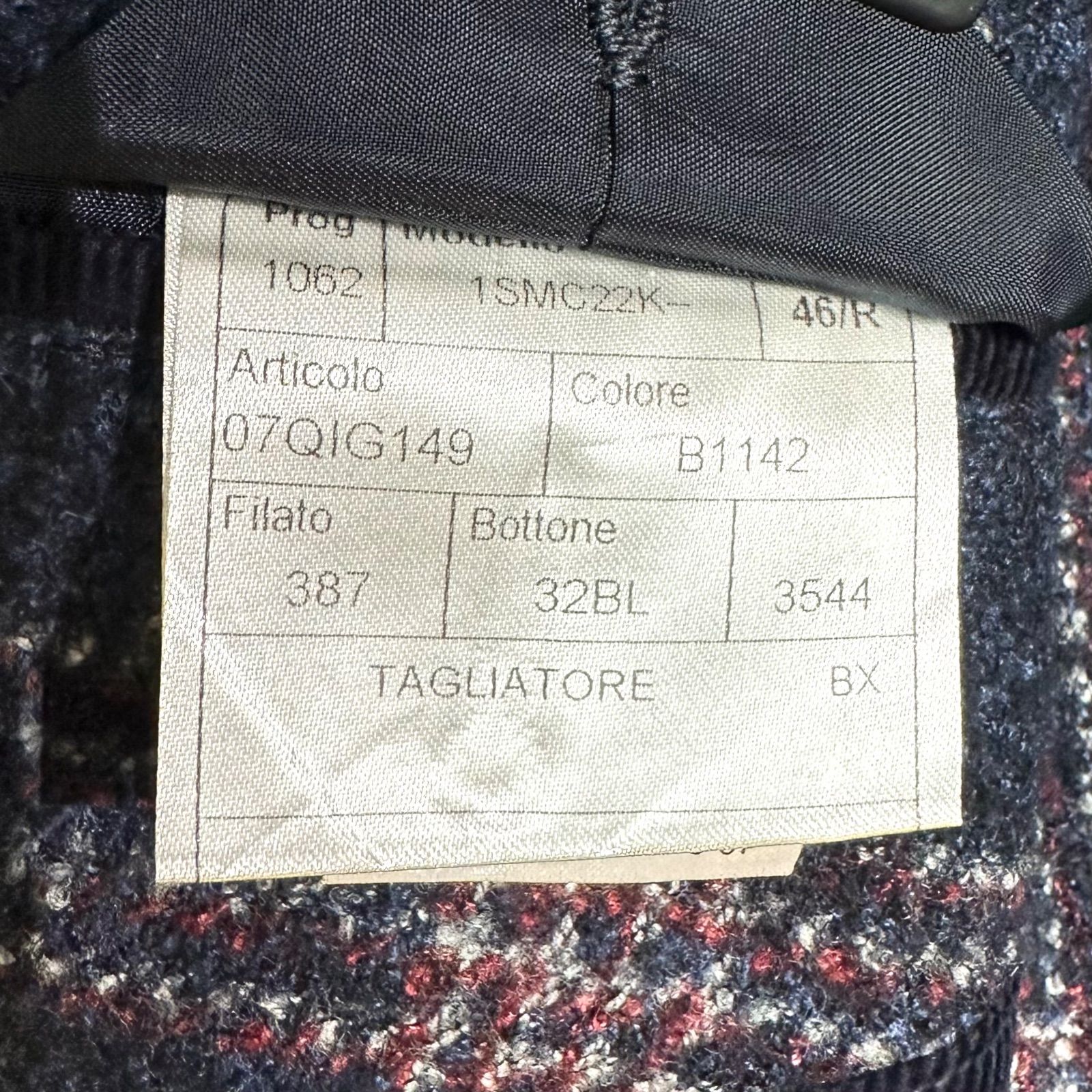 TAGLIATORE テーラードジャケット モンテカルロ チェック シルク