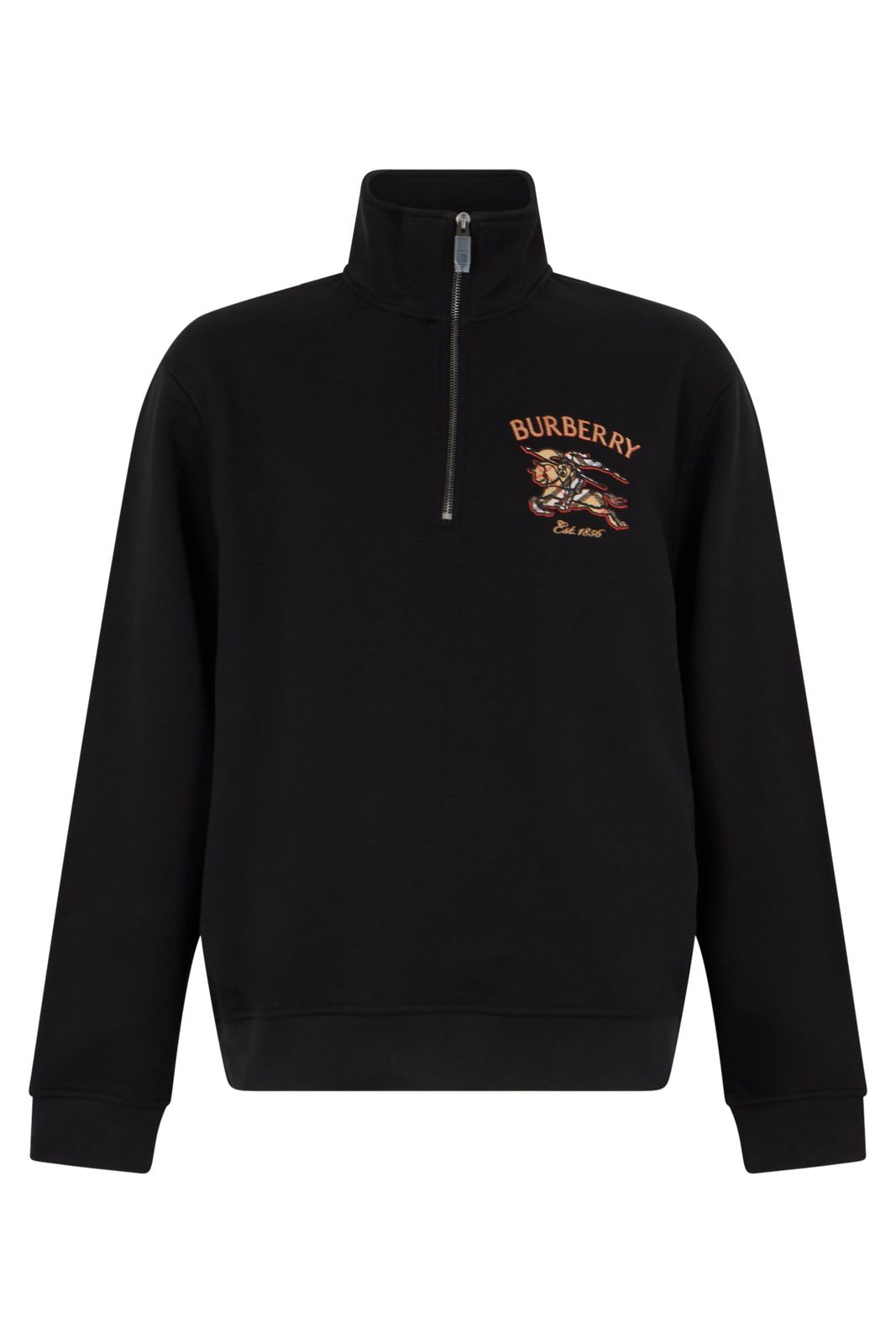 【新品・最安値】Burberry バーバリー Cotton sweatshirt with zip collar 正規品 トレーナー・スウェット