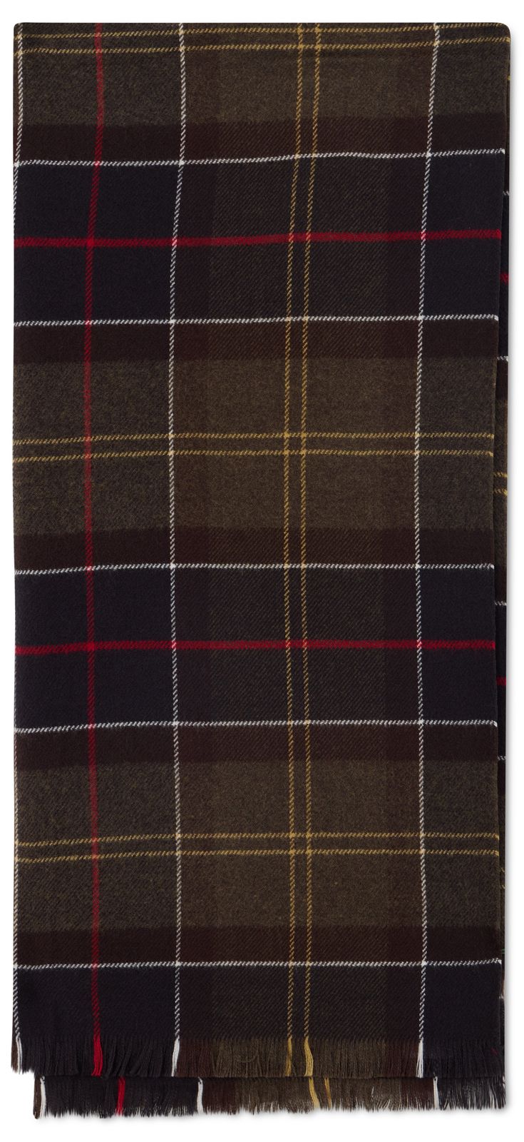 【新品・最安値】Barbour バブアー Tartan fabric scarf 正規品 小物