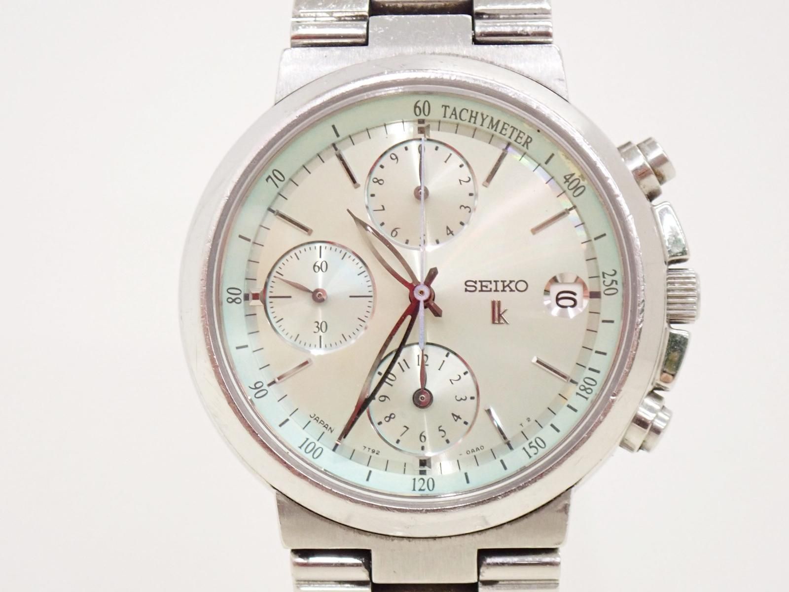 ☆11185☆SEIKO セイコー LUKIA ルキア クロノグラフ 7T92-0AA0 腕時計 