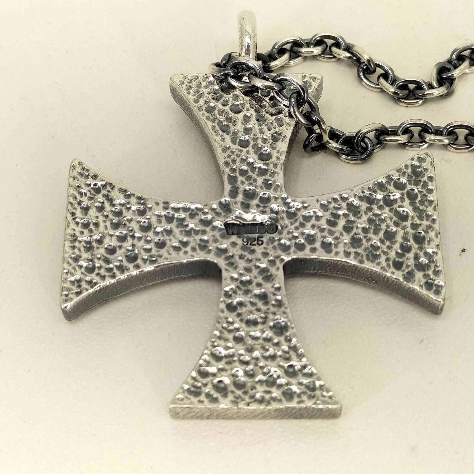ウィアード WEIRDO BIG CROSS -NECKLACE クロストップ ネックレス