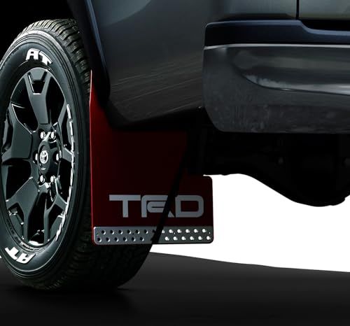 K◆TRD MS328-0K001 マッドフラップ レッド ハイラックス(12#系) MS328-0K001 30617003