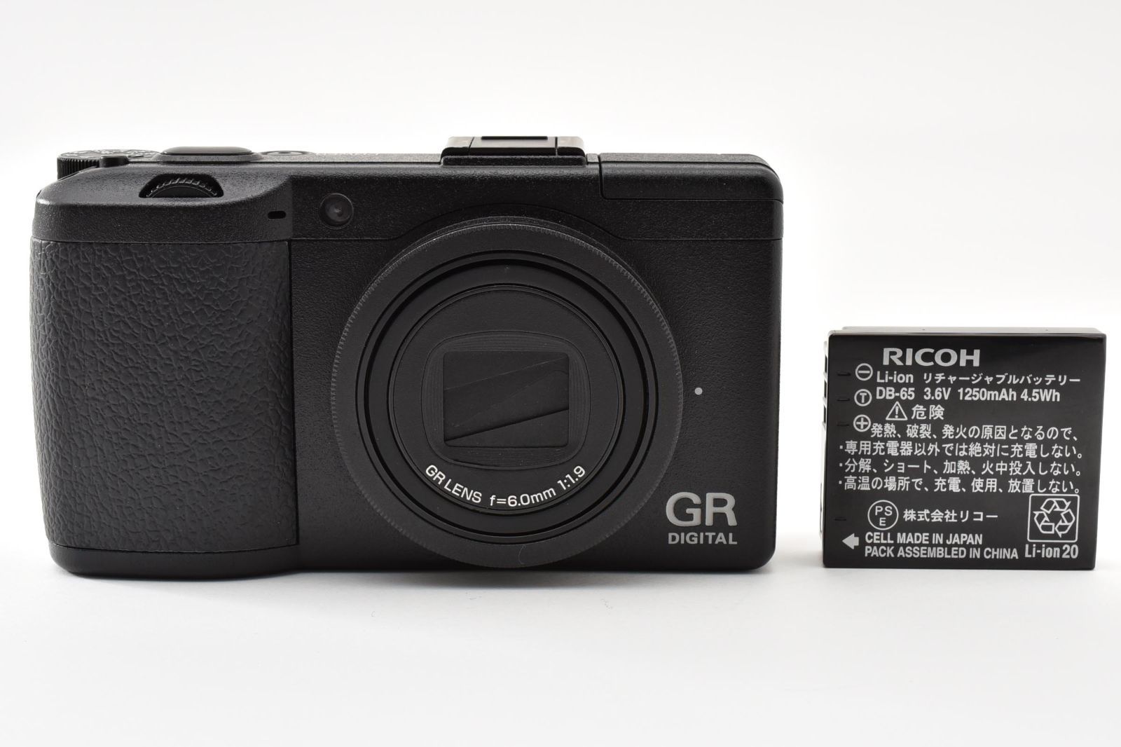 ☆良品☆ 《ショット数 3903回》 リコー RICOH GR DIGITAL III #3072