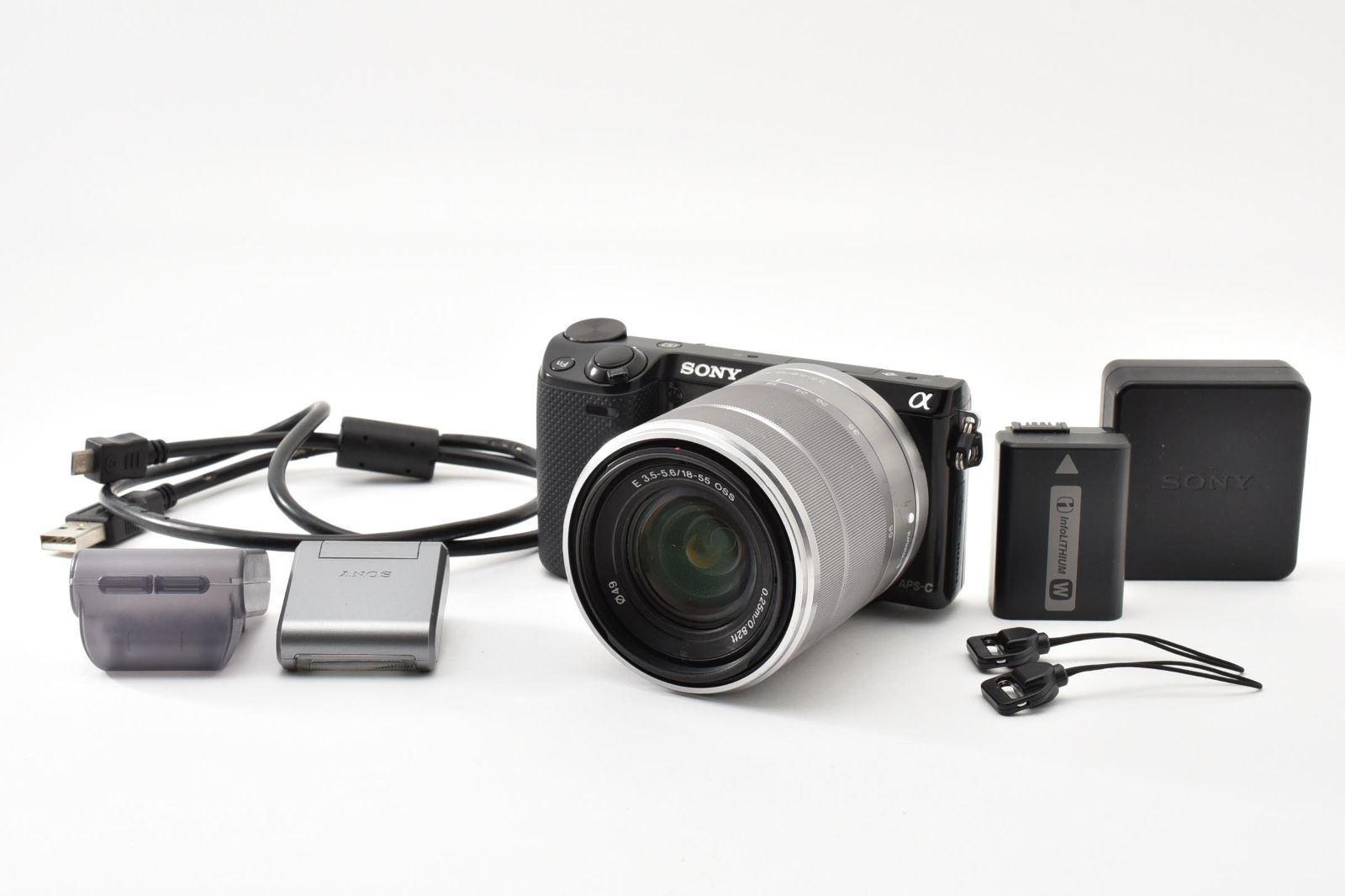 ☆良品☆ ソニー SONY NEX-5R + E 18-55mm OSS SEL1855 #3073 - メルカリ