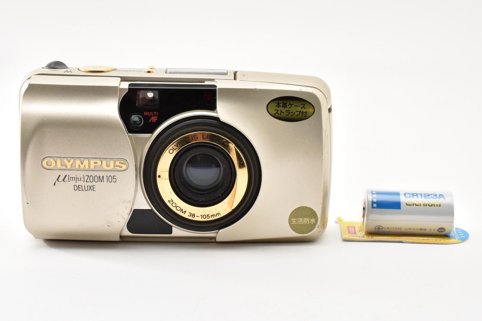 ☆良品☆ オリンパス OLYMPUS μ [mju] ミュー ZOOM 105 DELUXE