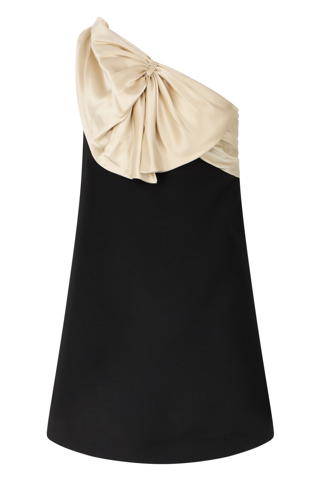 【新品・最安値】Valentino Garavani ヴァレンティノガラヴァーニ One-shoulder short dress in wool and silk blend 正規品 衣類