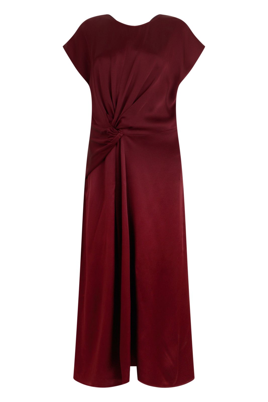 【新品・最安値】Victoria Beckham ヴィクトリアベッカム Midi dress Aria with draping 正規品 衣類