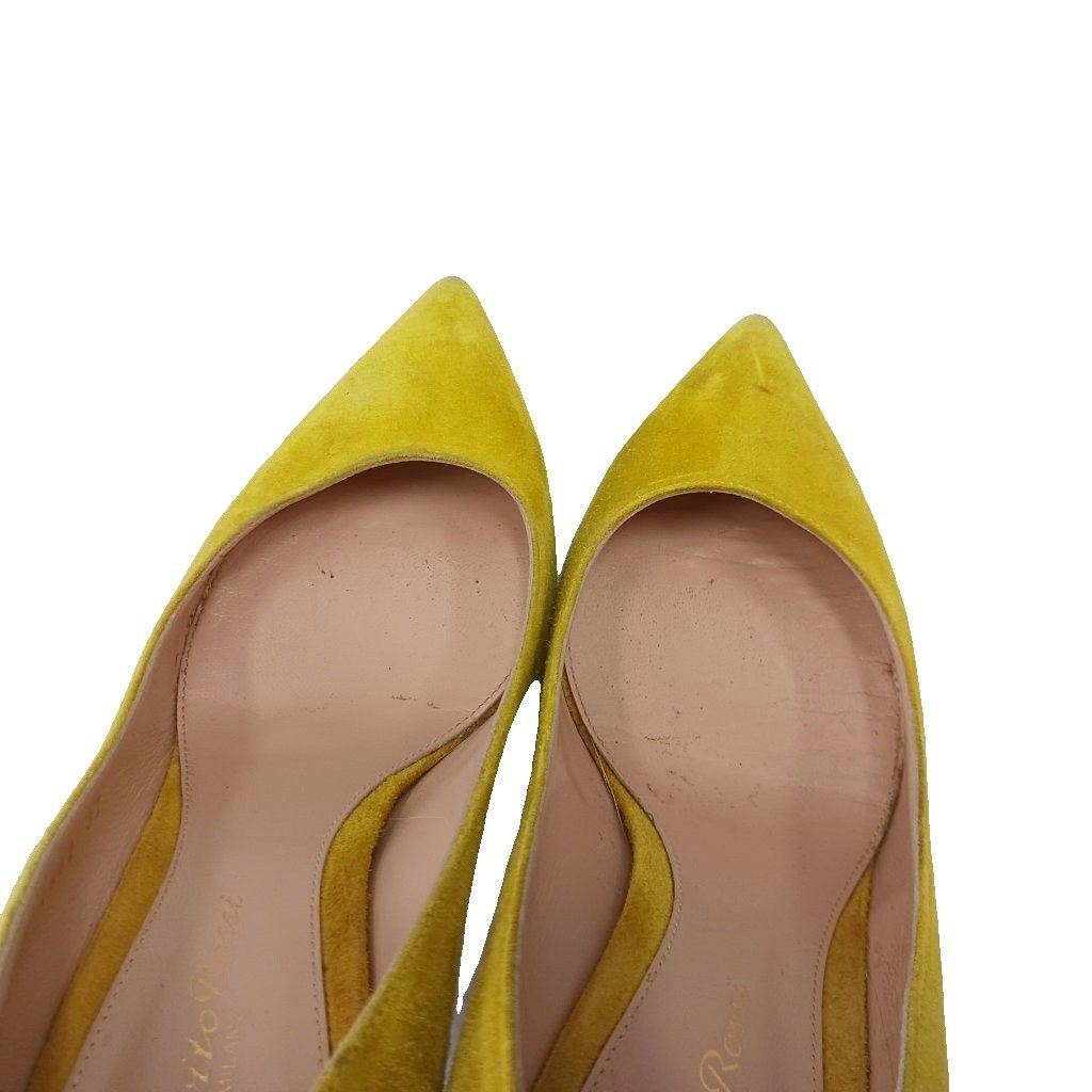 ジャンヴィトロッシ Gianvito Rossi パンプス ポインテッドトゥ ヒール