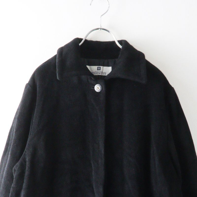 ジバンシー　Givenchy ウール　アンゴラ　ロングコート　高級感　R Archive ジバンシィ GIVENCHY BOUTIQUES アンゴラウール ロングコート