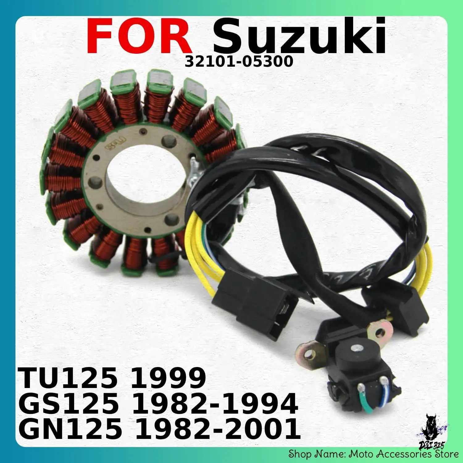 スズキ TU125/GS125/GN125 用 マグネトステーターコイル 32101-05300 8,986円
