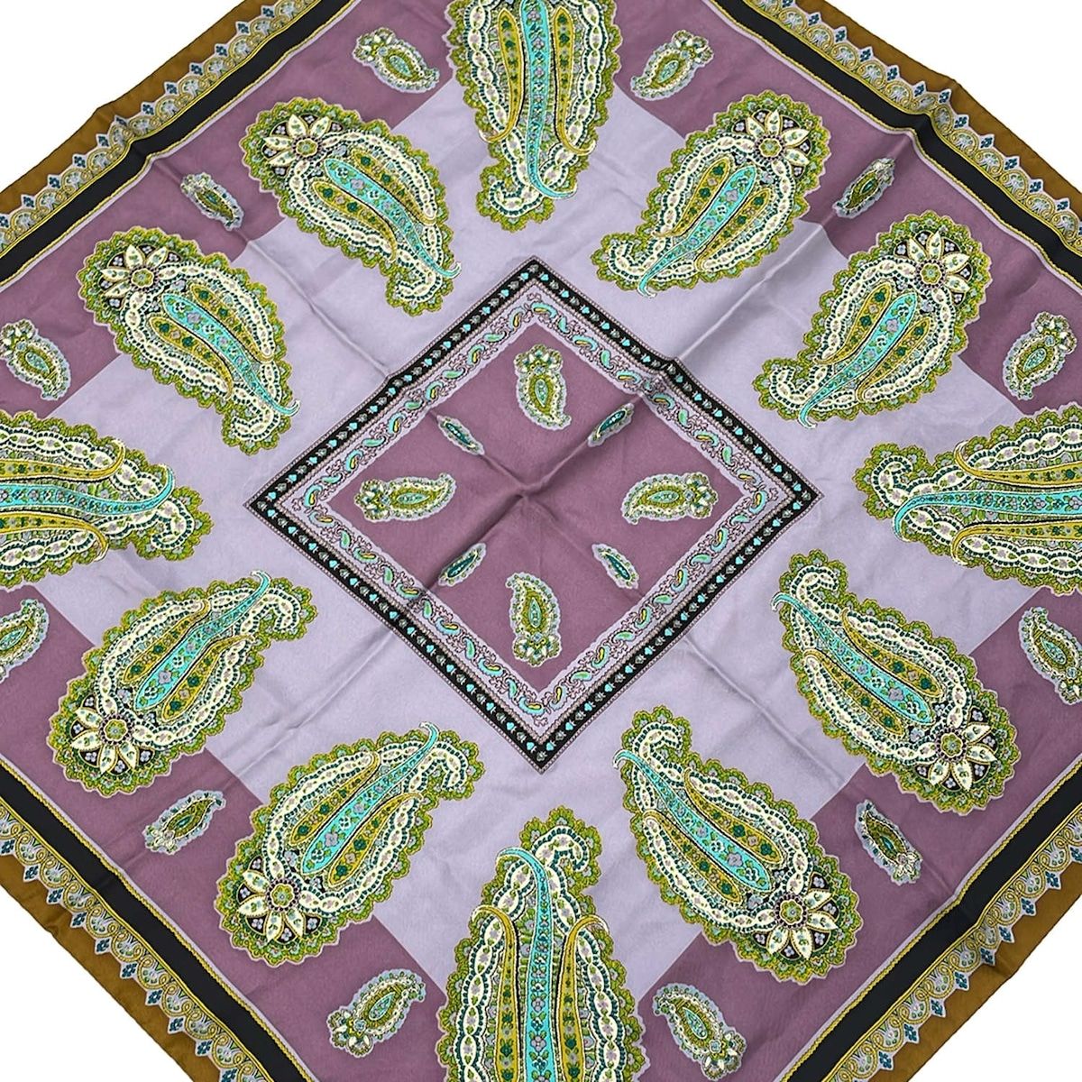 ETRO(エトロ) スカーフ美品 - ライトパープル×パープル×マルチ 
