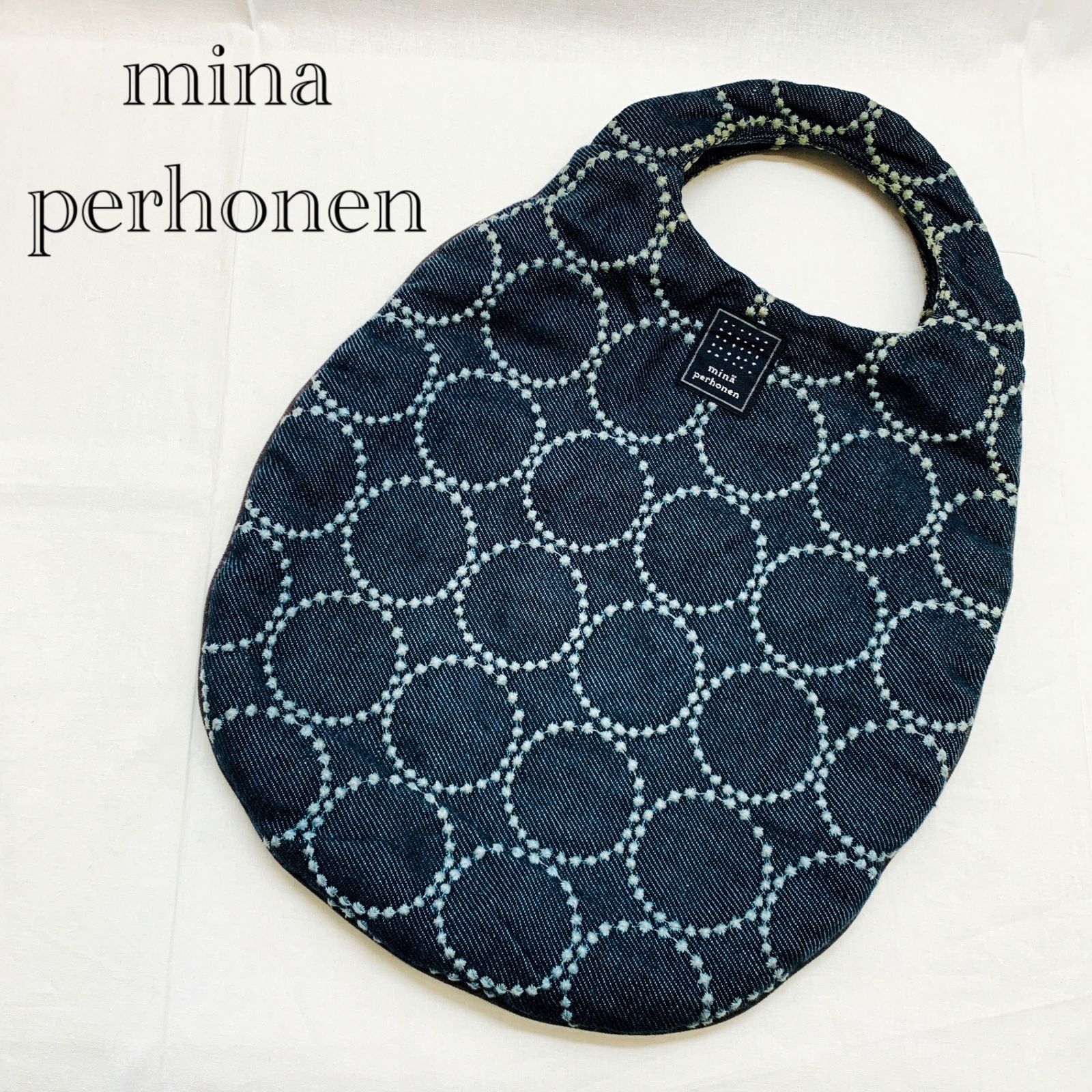 mina perhonen ミナペルホネン タンバリン エッグバッグ _218 - メルカリ