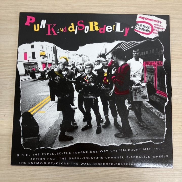 △01)【1点限り!】Various/Punk And Disorderly/Further Charges