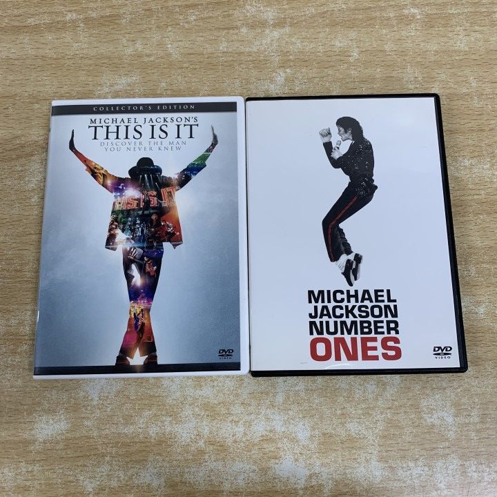 ○01)【1点限り!】マイケル・ジャクソンのDVD 2点セット/Michael