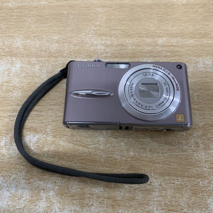 △01)【1点限り!】【通電のみ確認】Panasonic LUMIX DMC-FX30-T