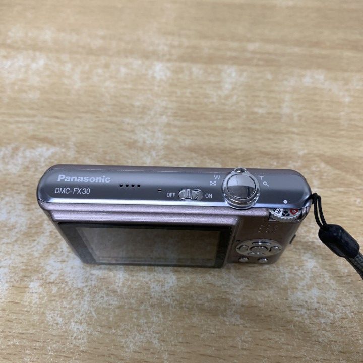 △01)【1点限り!】【通電のみ確認】Panasonic LUMIX DMC-FX30-T