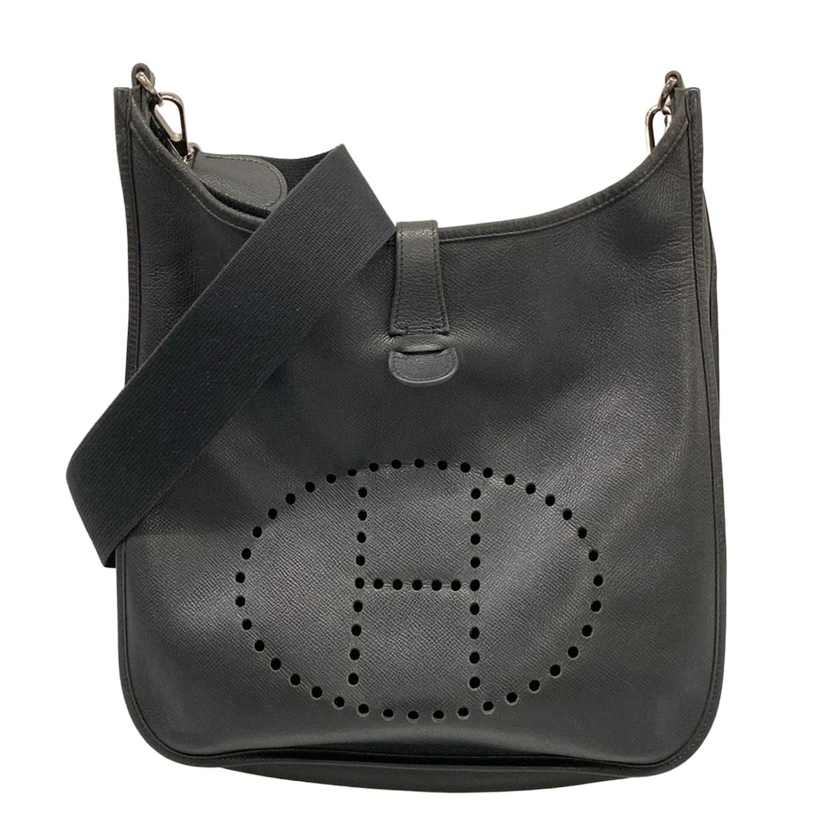 HERMES(エルメス) ショルダーバッグ エヴリン2 黒