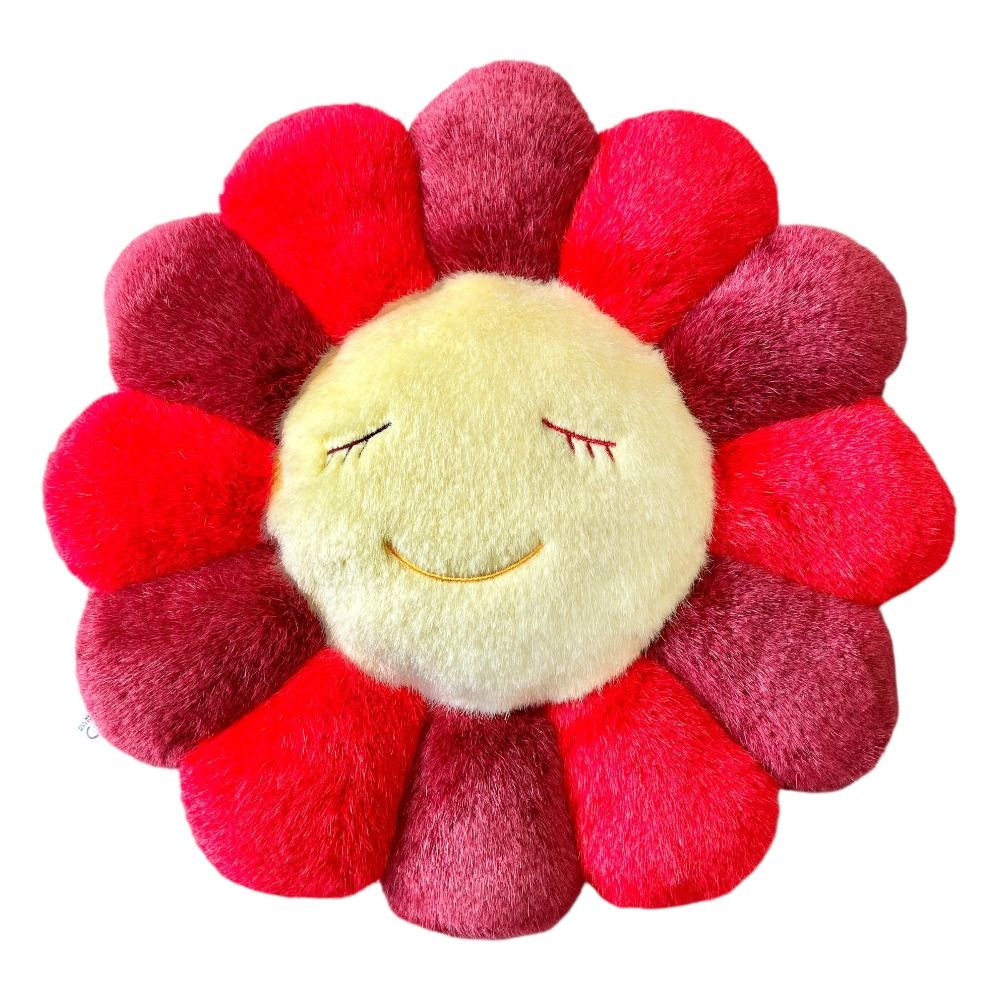 未使用 Kaikaikiki カイカイキキ 村上隆 Flower Cushion Rose Red