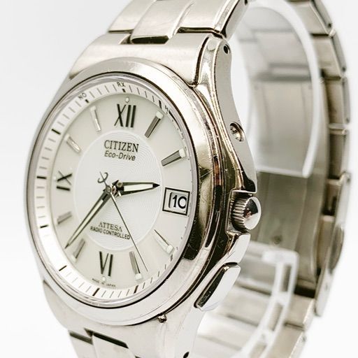 稼働品 CITIZEN ATTESA Eco-Drive H110-T011331 ソーラー式 腕時計