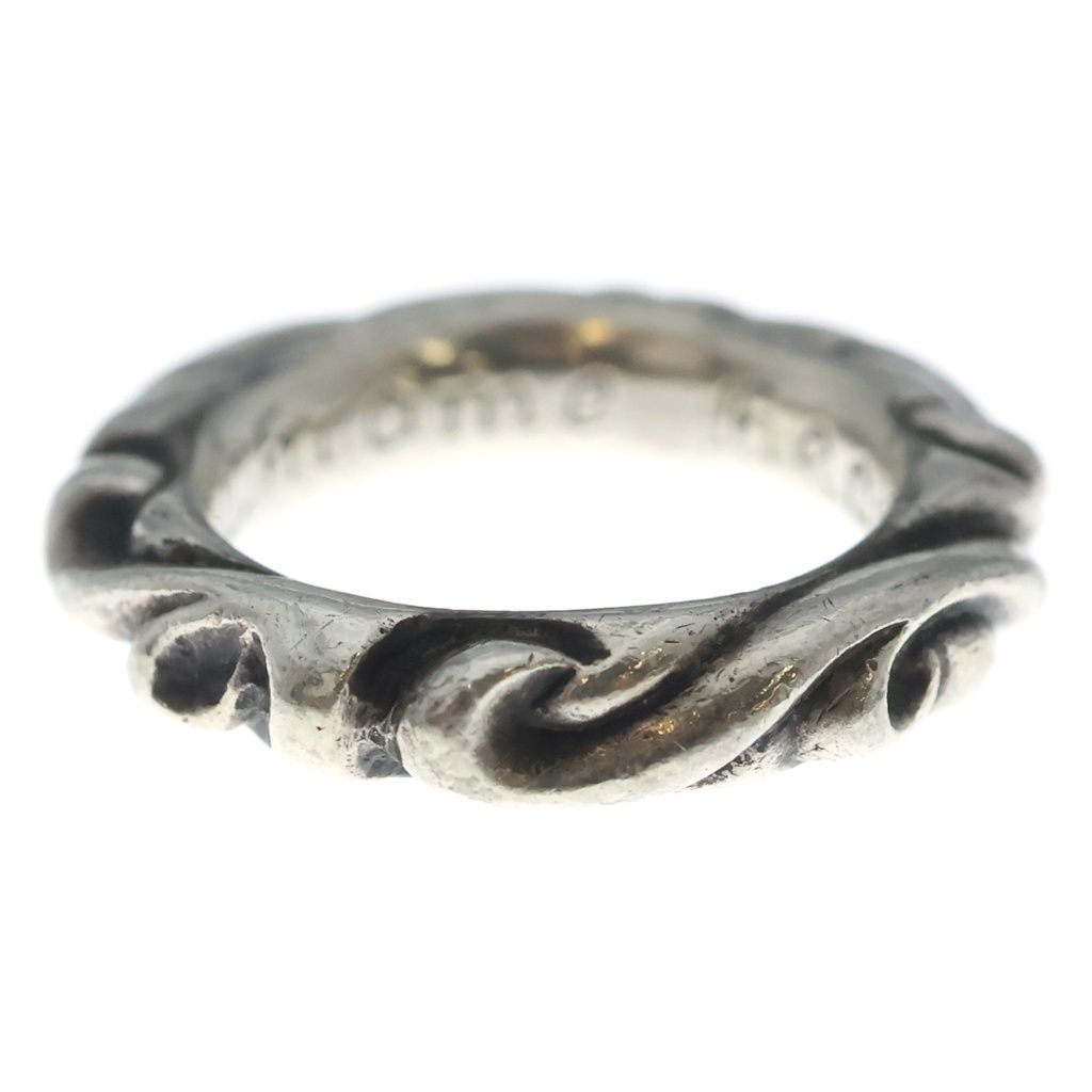 CHROME HEARTS (クロムハーツ) SCRL BAND スクロールバンド リング シルバー BCA351