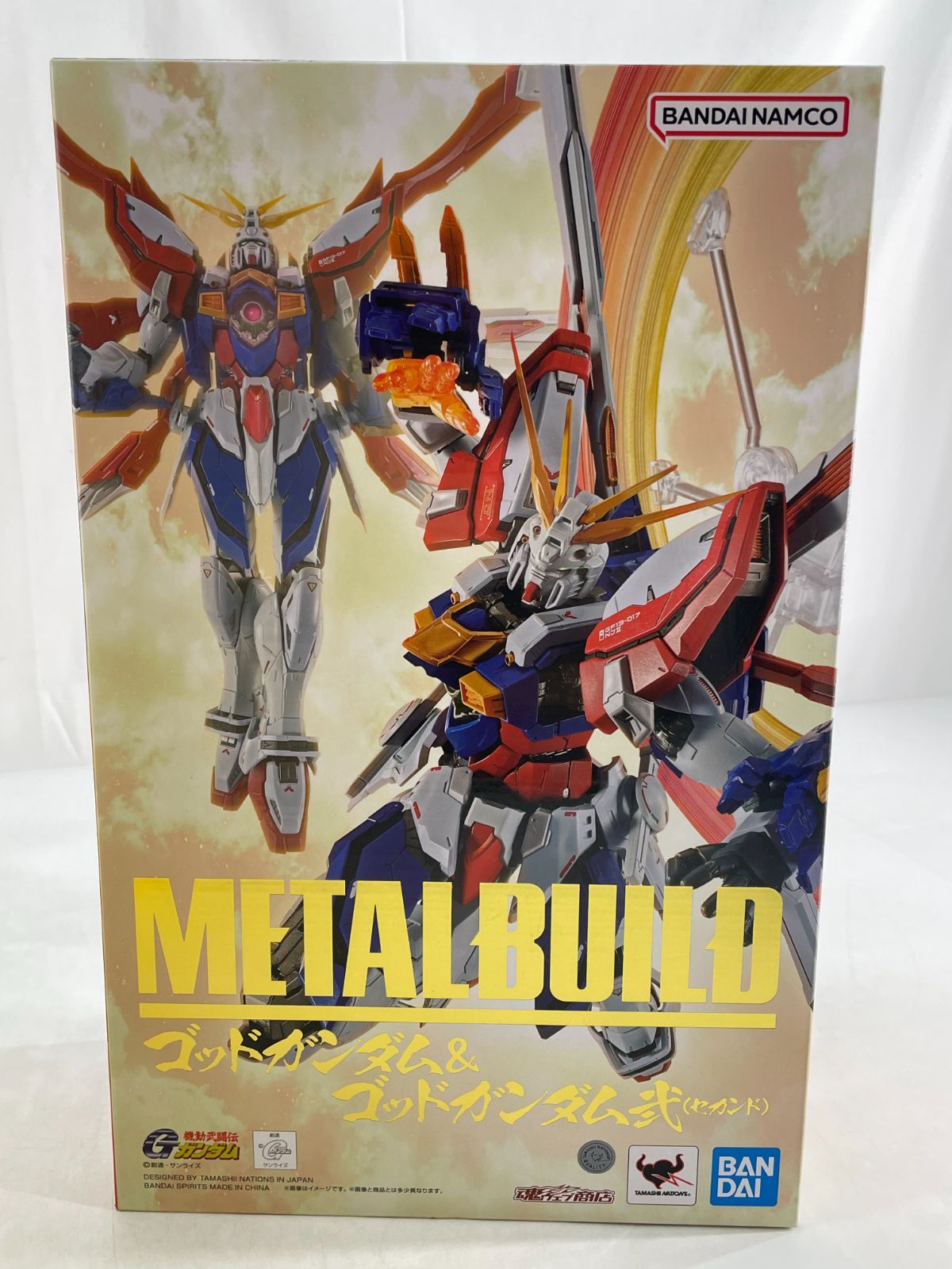 【新品・未開封】L BUILD ゴットガンダム弍（セカンド）　バンダイ 未開封 バンダイ METAL BUILD ゴッドガンダム&ゴッドガンダム弐