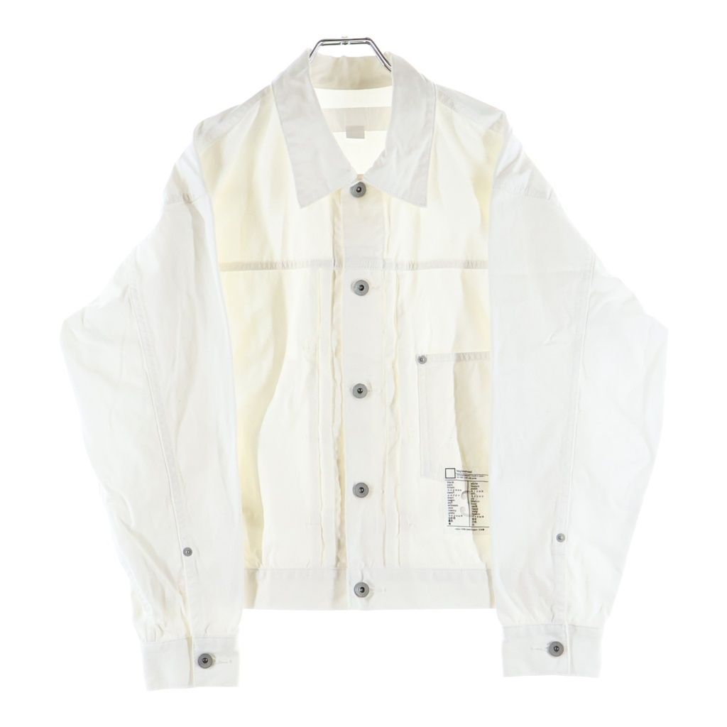 NEIGHBORHOOD ホワイトジャケット サイズL 1stタイプ　ワーク NEIGHBORHOOD (ネイバーフッド) 25SS BW TYPE-1 JACKET ワーク
