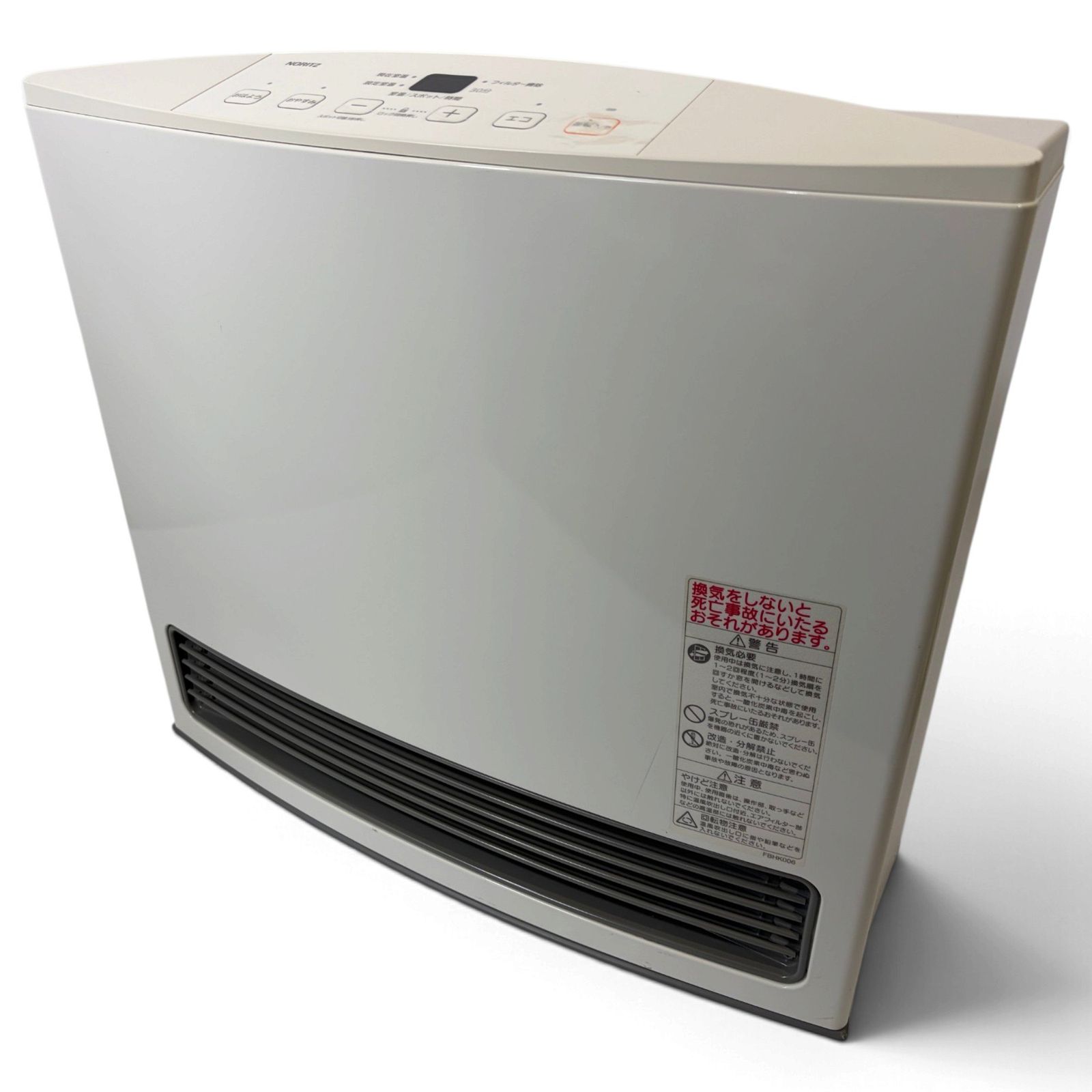 ◇ ノーリツ NORITZ ガスファンヒーター GFH-4005S-W5 スノーホワイト