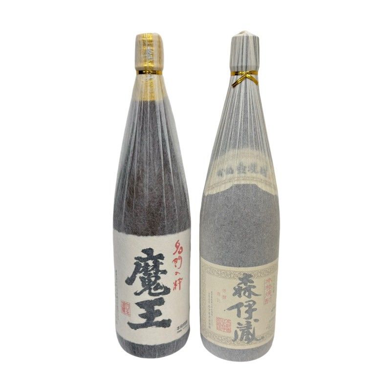2本セット 焼酎 森伊蔵 1800ml 25度 森伊蔵酒造 魔王 1800ml 25度 白玉