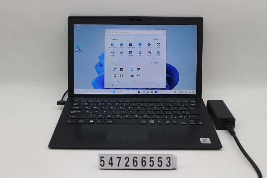 VAIO VJPG13C12N Core i5 1035G1 1GHz/8GB/128GB(SSD)/13.3W/FHD(1920x1080)/Win11 【547266553】Windowsノート本体
