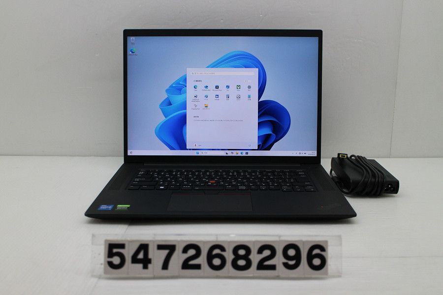 Lenovo ThinkPad X1 Extreme Gen4 Core i7 11850H 2.5GHz/32GB/512GB/Win11/NVIDIA GeForce RTX 3050 Ti Laptop GPU 【547268296】