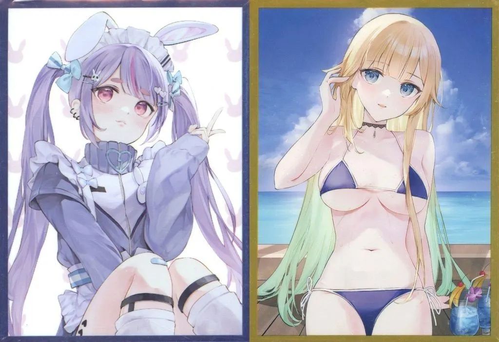 ぶいすぽ スリーブセット 中古】サプライ 【ぶいすぽっ!】スリーブセット エマ＆ミミ(ふぁいず