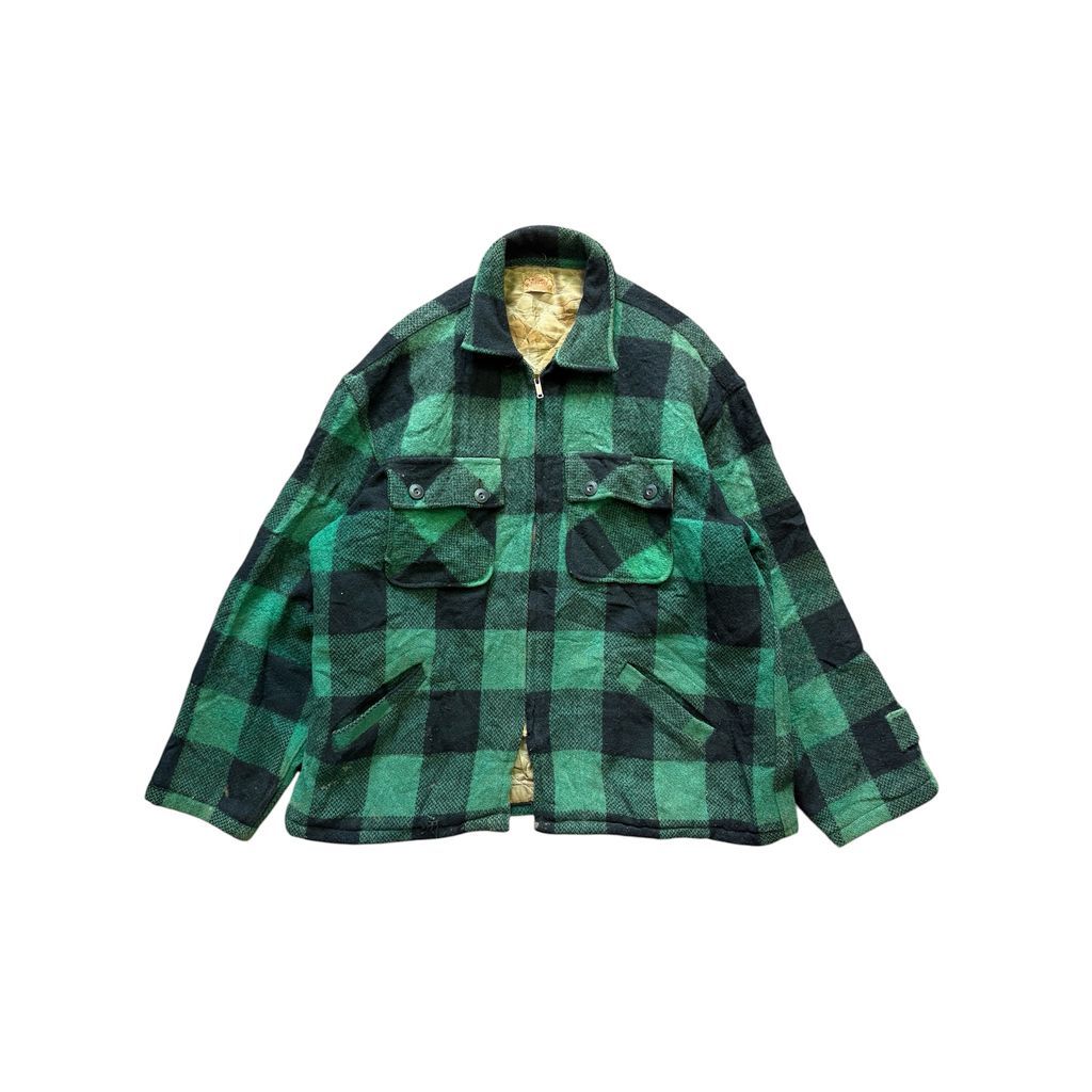 60s USA製 ROOMY RICHARD バッファローチェック ジャケット 60年代 ヴィンテージ WPL No.N022