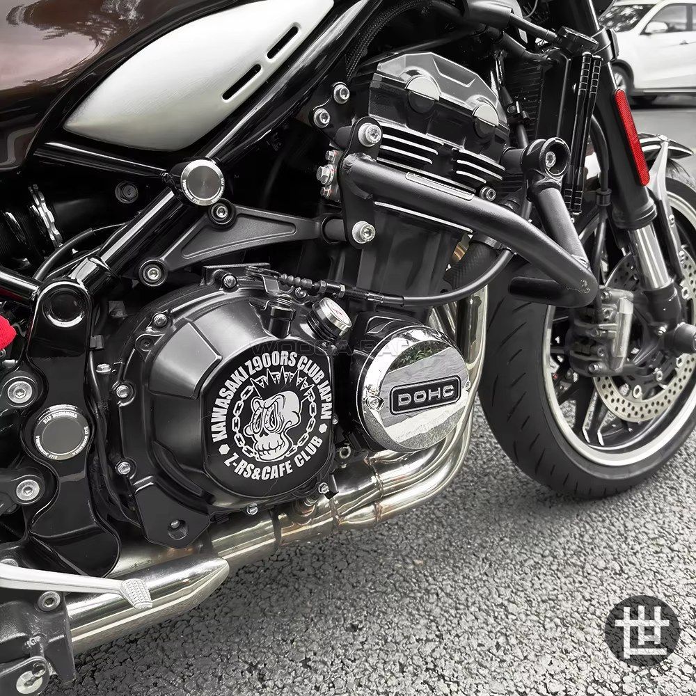 Z900RS ポイントカバーセット Kawasaki Z900RS カフェ 2018-2025 Z1 スタイル クローム DHOC エンジン クラッチ ガード パルサー Z900RS ポイントカバーセット Kawasaki Z900RS カフェ 2018-2025 Z1 スタイル クローム DHOC エンジン クラッチ ガード パルサー