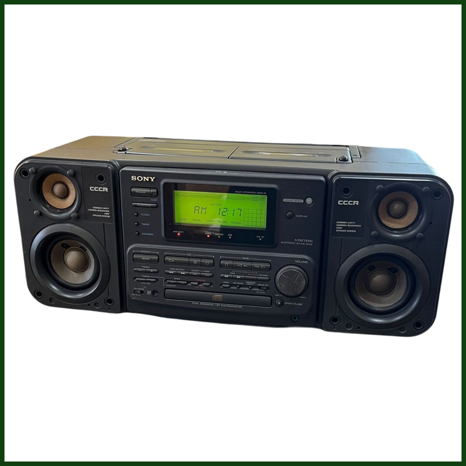 SONY ソニー ZS-5 CDラジカセ SONAHAWK ソナホーク CD ラジオ カセット