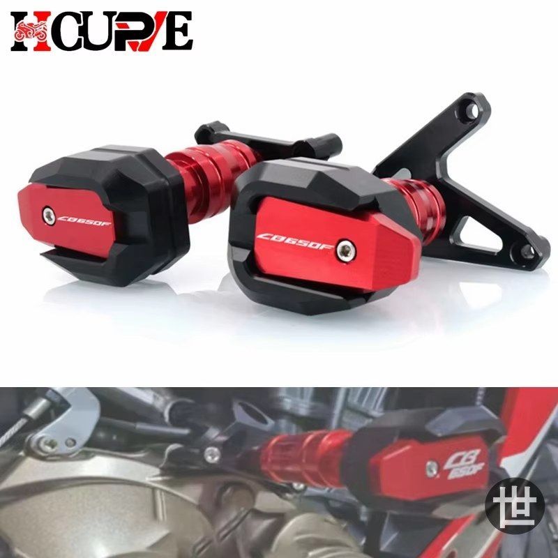 オートバイ転倒フレームスライダーフェアリングガードクラッシュパッドプロテクターCB650F CB 650F 2014-2018 13,280円