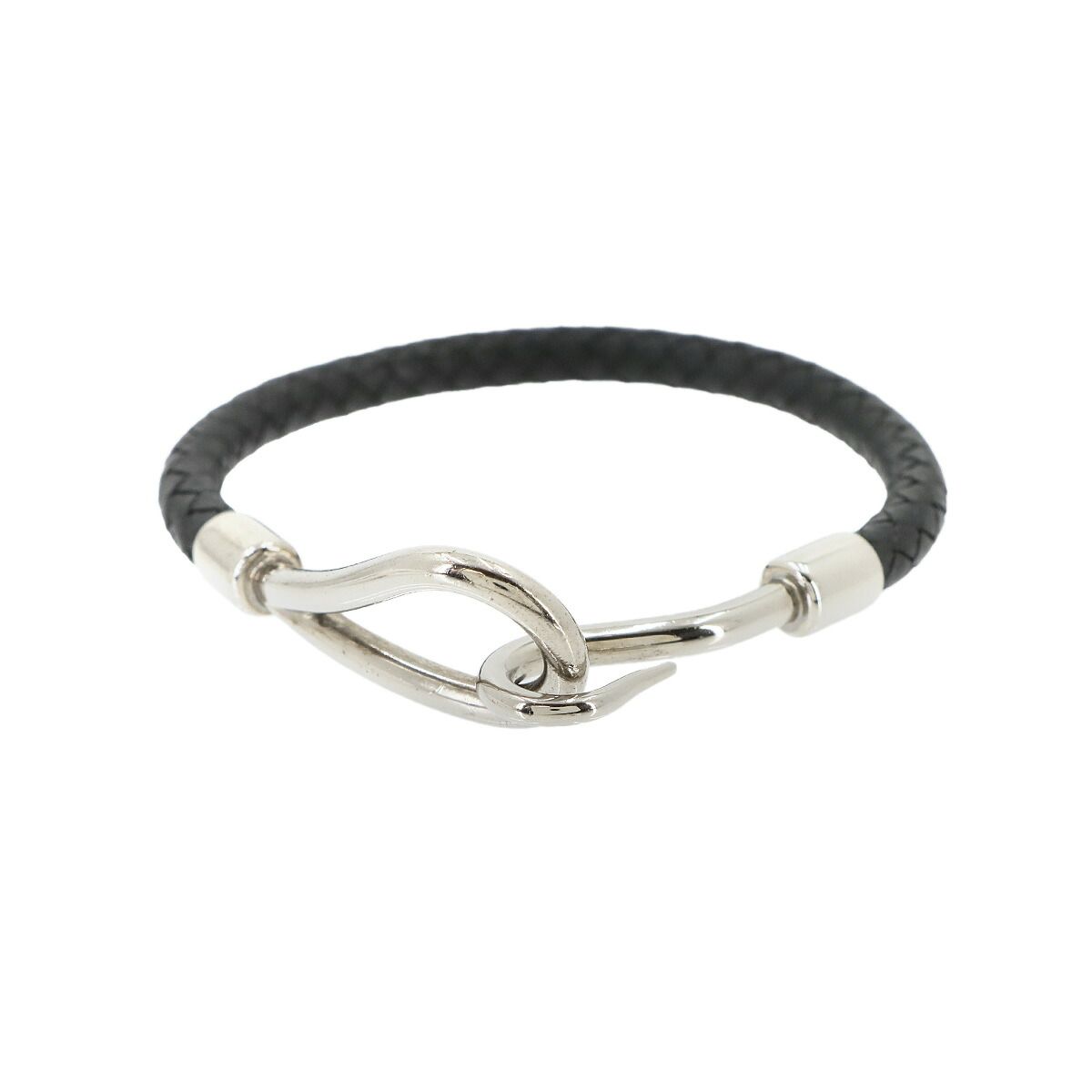 新品同様 エルメス HERMES ジャンボ H アッシュ ブレスレット レザー