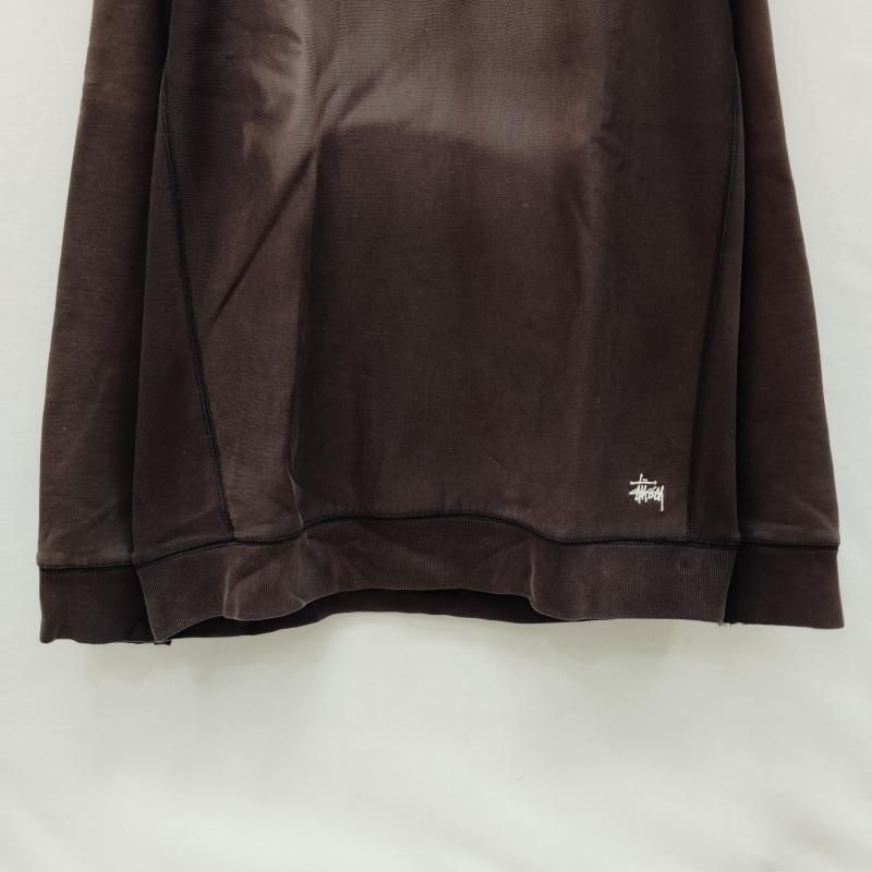 ステューシー 90s スウェット ラグラン スリーブ 前Vガゼット付き 鬼