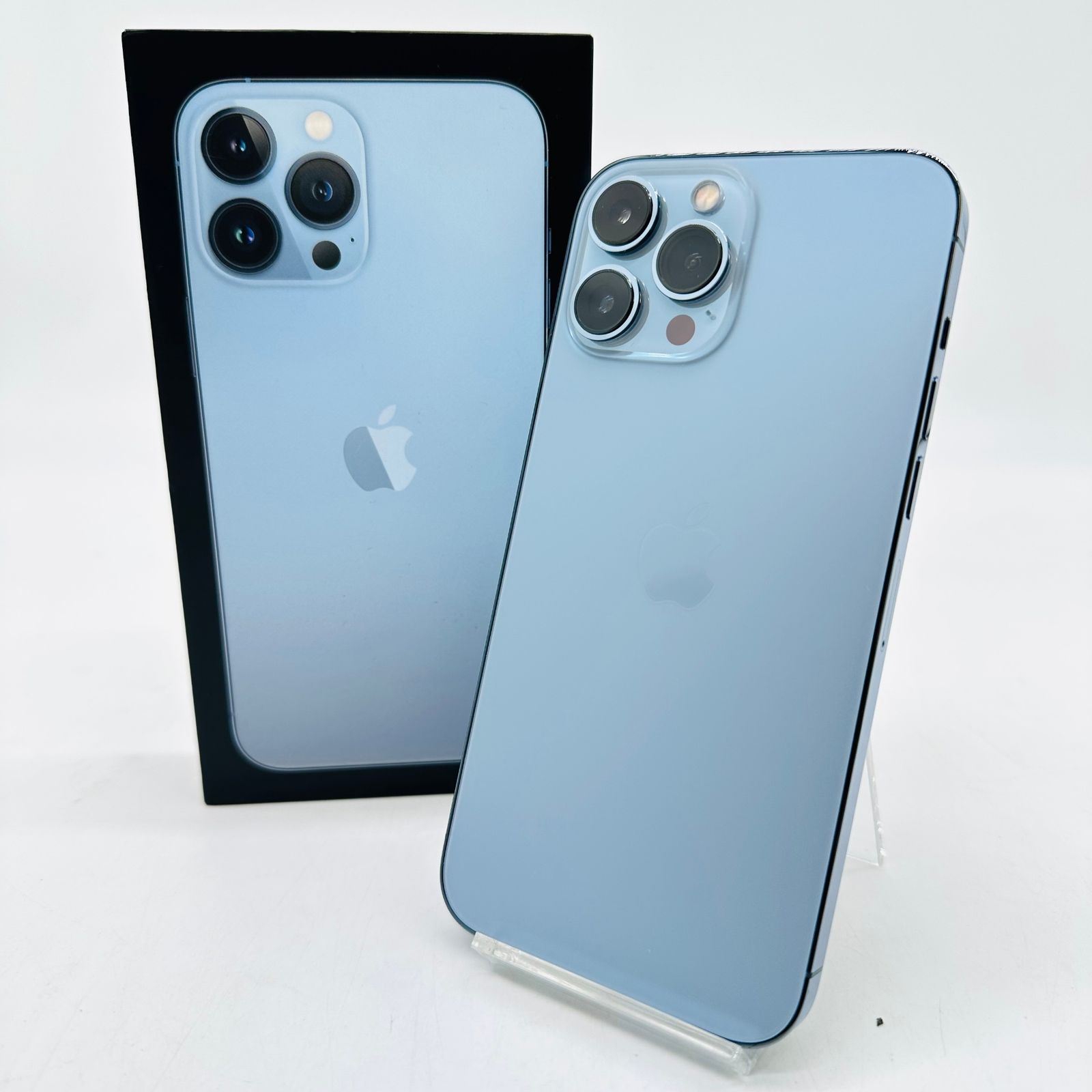 au iPhone13 ProMax 256GB ブルー MLJD3J/A SIMロック解除済み 利用