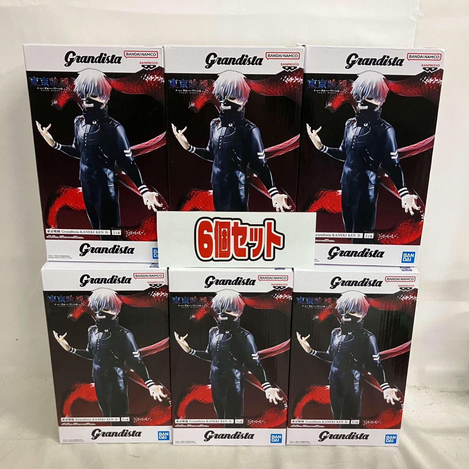 未開封 東京喰種 金木研Ⅱ Grandista フィギュア 6個セット SFK418