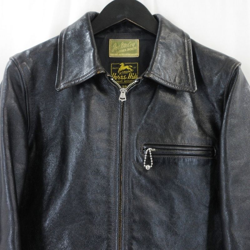 JOE McCOY ジョーマッコイ レザージャケット 30's SPORTS JACKET