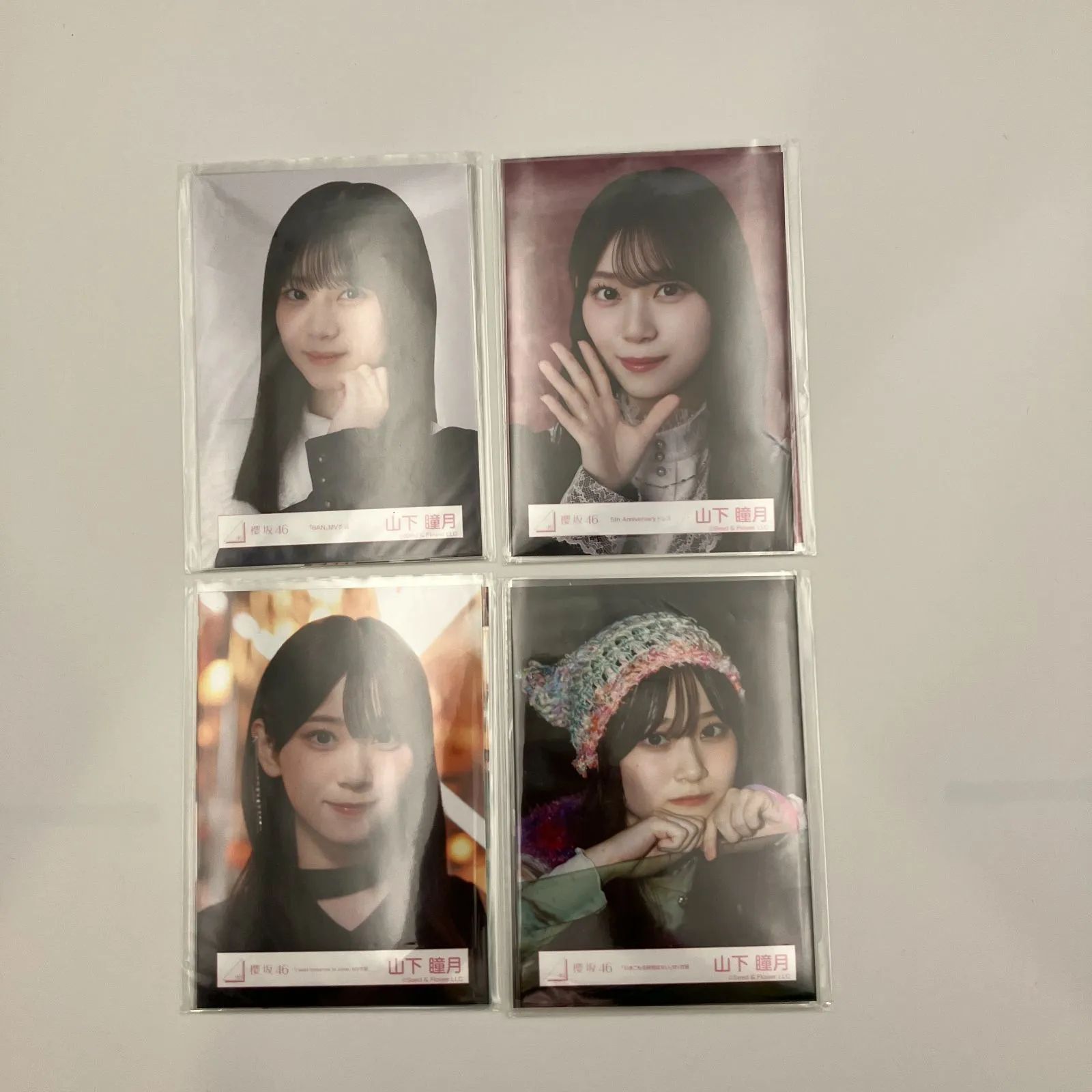 櫻坂46 山下瞳月 生写真 コンプ 4セット NLK133P f115 - メルカリ