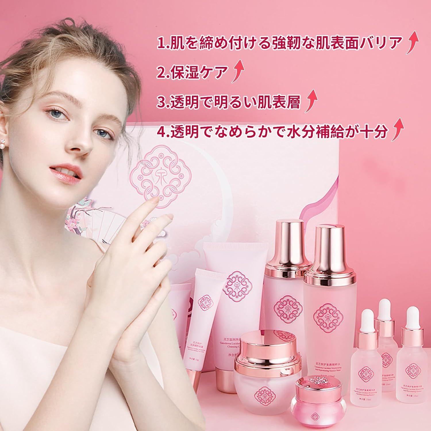 スキンケアセット 化粧水 乳液 美容液 洗顔クリーム スキンケア アイ