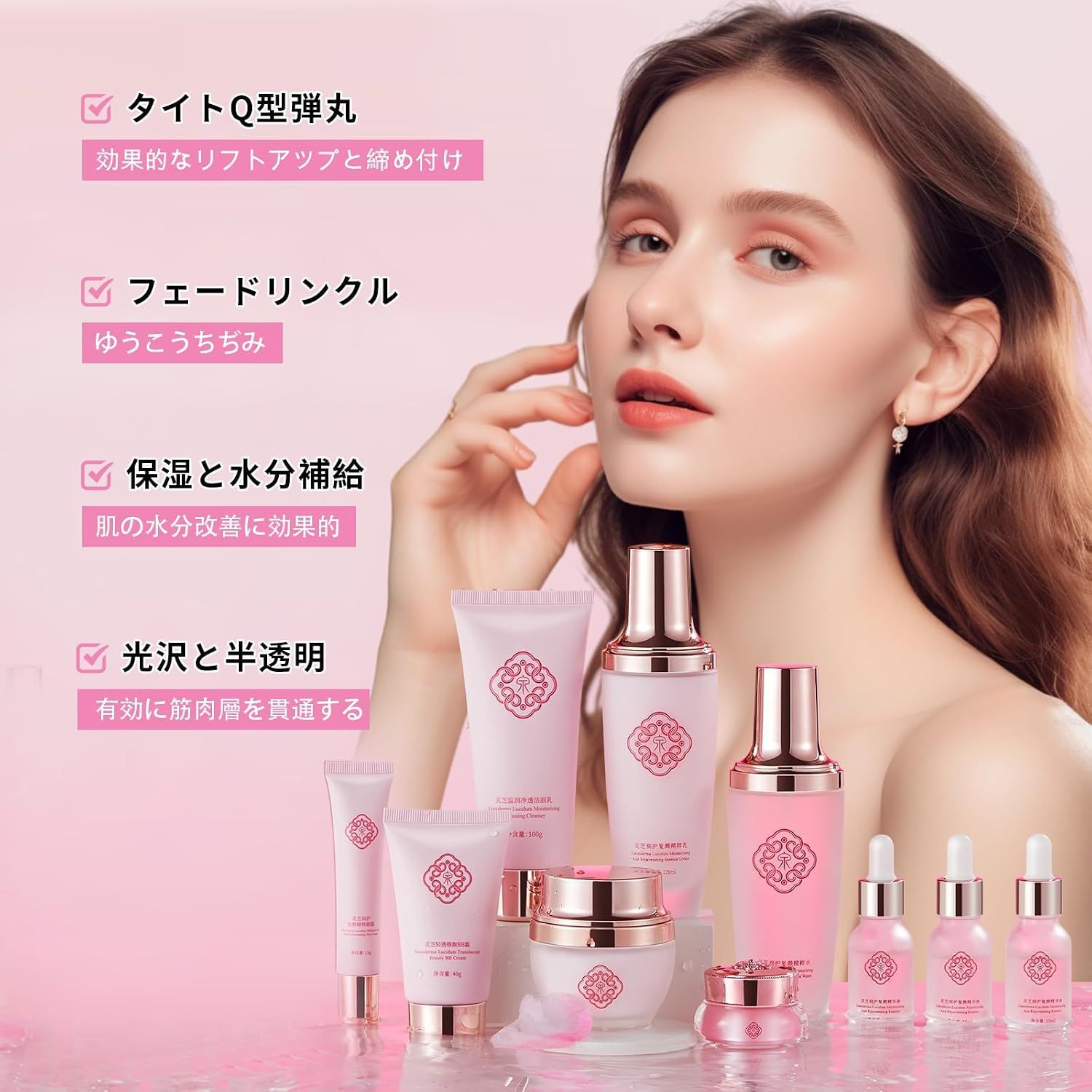 スキンケアセット スキンケアセット 化粧水 乳液 美容液 洗顔クリーム スキンケア アイ