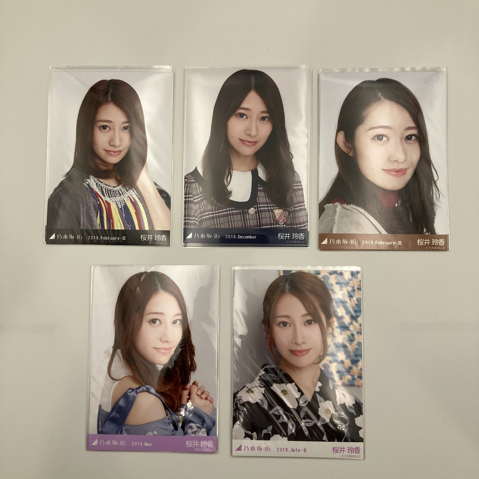 乃木坂46 生写真 桜井玲香 バラ売り 乃木坂46 桜井玲香 生写真 コンプ 5セット NLK119P f115 - メルカリ