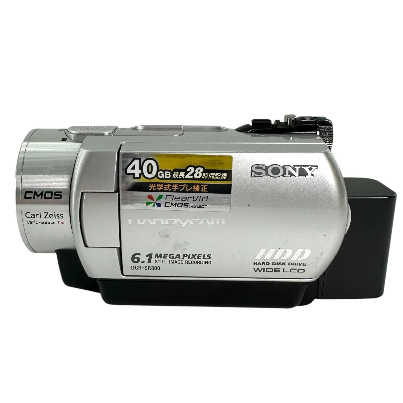 SONY HANDYCAM DCR-SR300 ビデオカメラ ソニー HDDハンディカム DCR