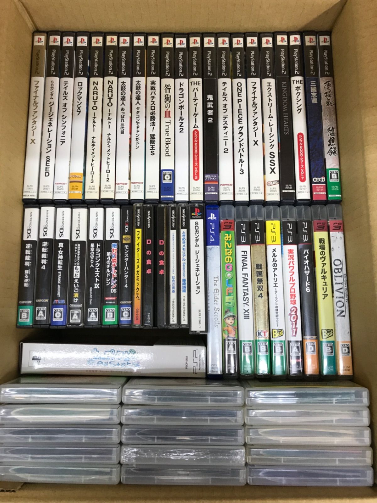 ☆ジャンク ゲームソフト 種類色々 まとめ売り！！ PS2・セガサターン