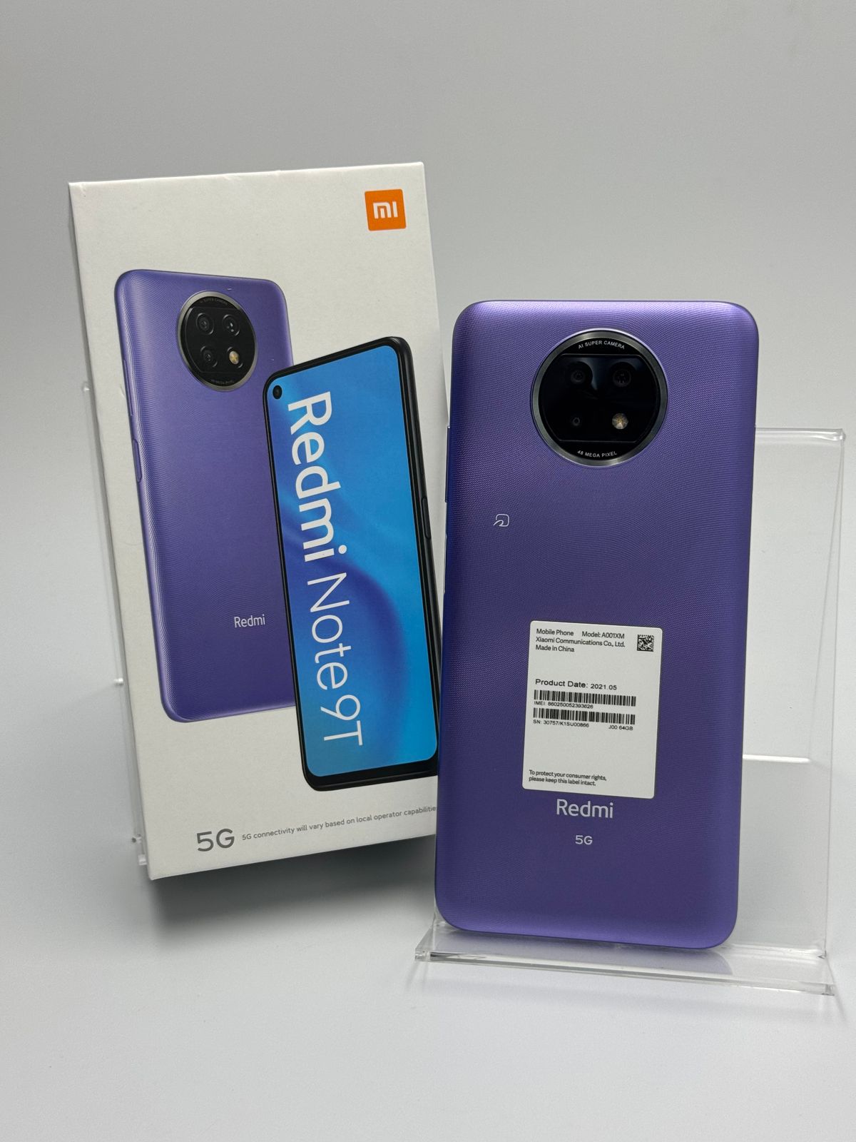 Redmi Note 9T A001XM 64GB デイブレイクパープル SIMフリー - メルカリ