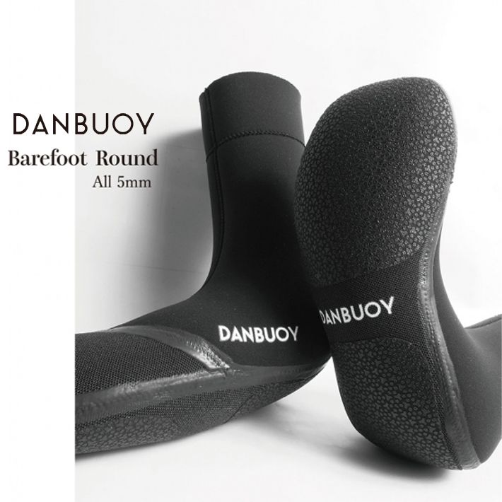サーフブーツ DANBUOY ダン ブイ 5mm Bare Foot Sox New Round