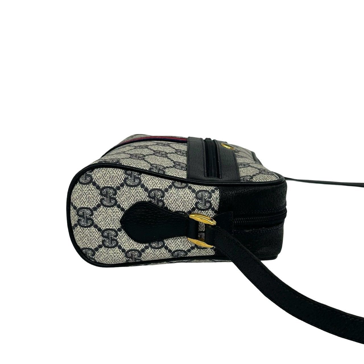極 美品 GUCCI グッチ シェリーライン GG 柄 レザー 本革 ショルダー