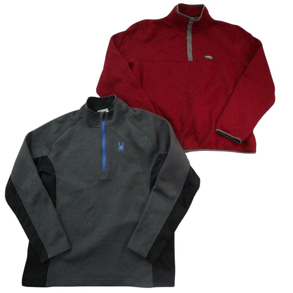 古着卸 まとめ売り ブランドMIX フリース 6枚セット ( メンズ 2XL